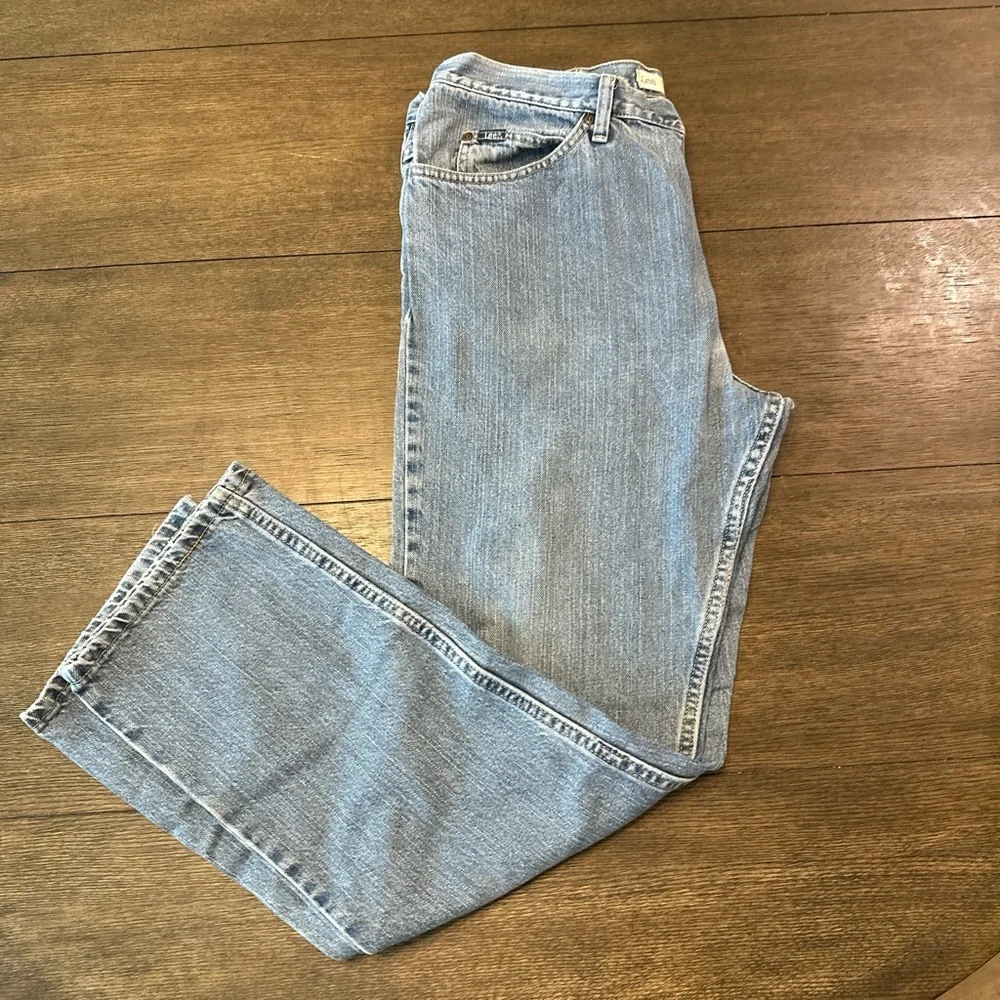 Vintage Men’s Lee Light Blue‎ Straight Jeans 38 x 32